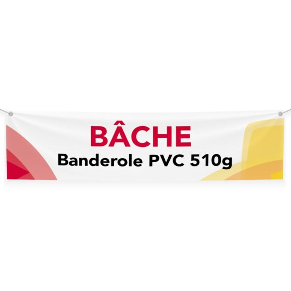 impression bâche banderole M1 510g